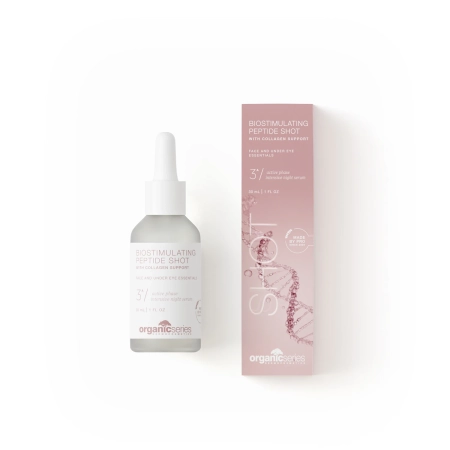 Organic Series - Peptide Shot 5% - Biostymulujący Koncentrat z Peptydami 5% - 30ml