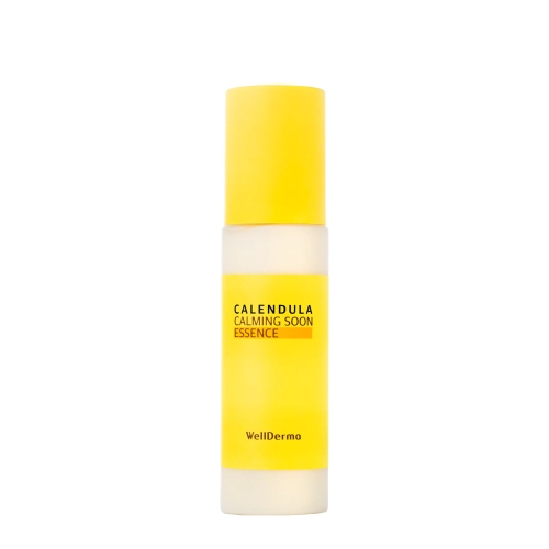 WellDerma - Calendula Calming Soon Essence - Łagodząca Esencja do Twarzy z Nagietkiem - 100ml OUTLET
