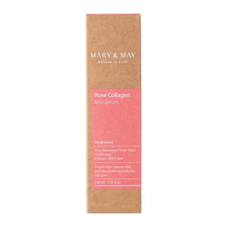 Mary&May - Rose Collagen Mist Serum - Dwufazowe Serum w Mgiełce - 100ml