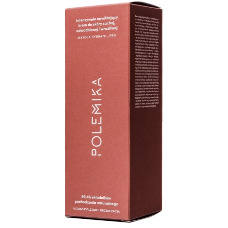 Polemika - Matcha Hydrate Pro - Intensywnie Nawilżający Krem do Skóry Suchej, Odwodnionej i Wrażliwej - 50ml