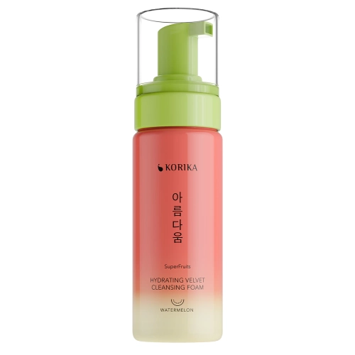 KORIKA - SuperFruits Hydrating Velvet Cleansing Foam - Nawilżająca Pianka do Mycia Twarzy - 150ml