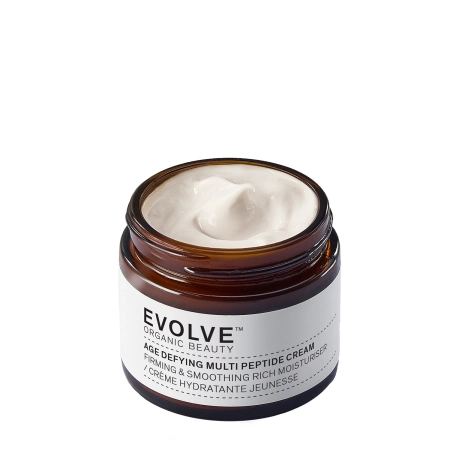  Evolve Organic Beauty - Age Defying Multi Peptide Cream - Multipeptydowy Krem Nawilżający - 60ml OUTLET