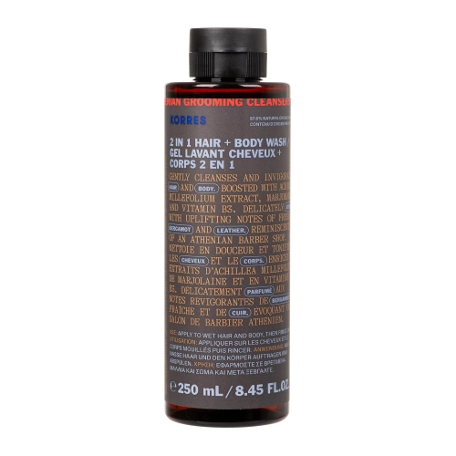 Korres - Achillea Men - Szampon i Żel pod Prysznic 2w1 - 250ml