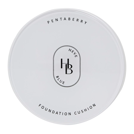 HEVEBLUE - Penta Berry Panthenol Repair Glow Foundation Cushion SPF 50+ PA++++ - Rozświetlający Podkład do Twarzy w Poduszce - 22-23 Beige - 15g