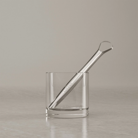 Lucent - Beam Tongue Scraper - Czyścik do Języka - Silver - 1szt