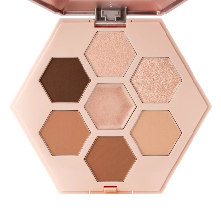 ELROEL - Barely Mood Shadow Palette - Paleta Cieni do Powiek - 01 Brown Mauve - 8,1g