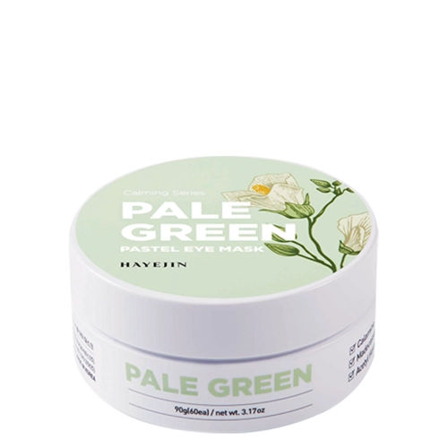 Hayejin - Pale Green Pastel Eye Mask - Nawilżająco-Kojące Płatki pod Oczy - 60szt/90g