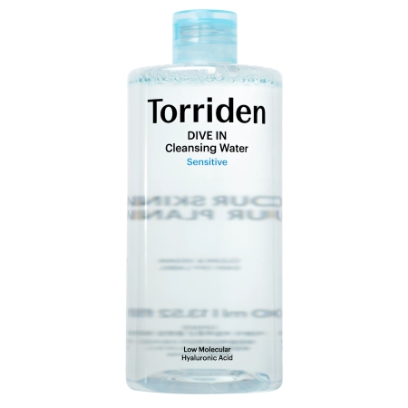 Torriden - Dive In - Low Molecular Hyaluronic Acid Cleansing Water - Nawilżający Płyn Micelarny - 400ml 