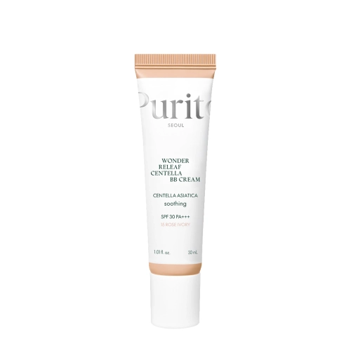 Purito Seoul - Wonder Releaf Centella BB Cream SPF30 PA+++ #15 Rose Ivory - Krem BB z Wąkrotą Azjatycką - 30ml