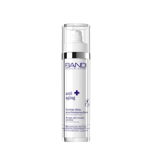 Bandi - Medical Expert  Anti-Aging - Emulsja Silnie Przeciwzmarszczkowa z Peptydem Miedziowym - 50ml