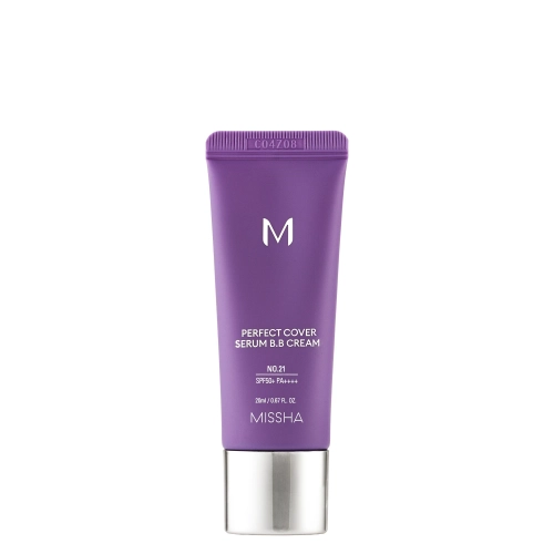 Missha - M Perfect Cover Serum BB Cream SPF50+/PA++++ - Kryjący Krem BB Serum - No.21 Light Beige - 20ml
