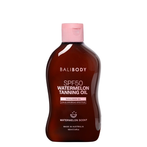 Bali Body - Watermelon Tanning Oil SPF50 - Olejek do Opalania z Ekstraktem z Arbuza - 100ml