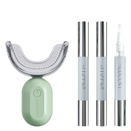 Lucent - Stellar Gentle Teeth Whitening Kit - Zestaw do Wybielania Zębów - 1szt +3x2ml