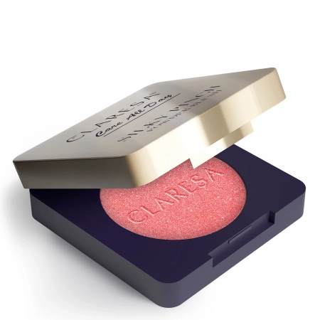 Claresa - Care All Day Silky Pinch Powder Blush - Pudrowy Róż Do Policzków - Lumi Peach 03 - 2 g