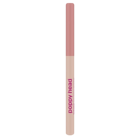 Poppy Head - Lockwear Long-Lasting Gel Lipliner - Długotrwała Żelowa Konturówka do Ust - 03 Nude Alarm - 0,6g 