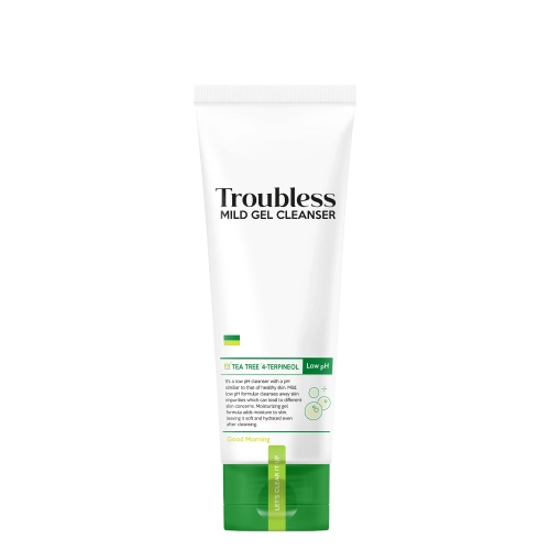 Troubless - Mild Gel Cleanser - Delikatny Żel do Oczyszczania Twarzy - 120ml