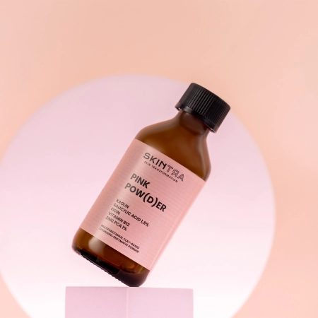 SkinTra - Pink Pow(d)er - Wielofunkcyjny Puder Oczyszczająco-Enzymatyczny Na Bazie Glinki - 40g