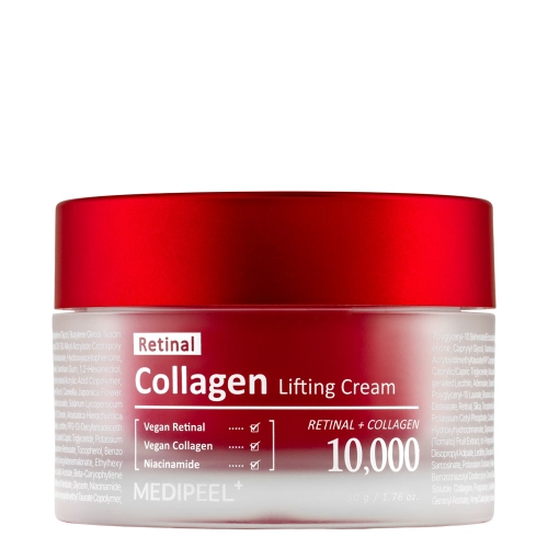 Medi-Peel - Retinal Collagen Lifting Cream - Liftingujący Krem do Twarzy z Kolagenem i Retinalem - 50g
