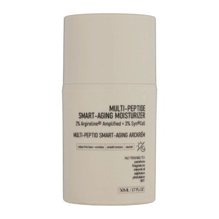 Nerds. - Multi-Peptide Smart-Aging Moisturizer - 2% Argireline Amplified + 3% Syn Coll - Peptydowy Krem Przeciwstarzeniowy - 50ml 