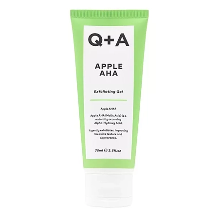 Q+A - Apple AHA - Exfoliating Gel - Żel Eksfoliujący z Kwasem Jabłkowym - 75ml