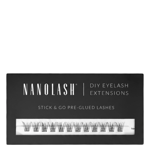 Nanolash - Stick & Go Pre-Glued Lashes - Kępki Rzęs z Klejem - Classy - 1 opak.