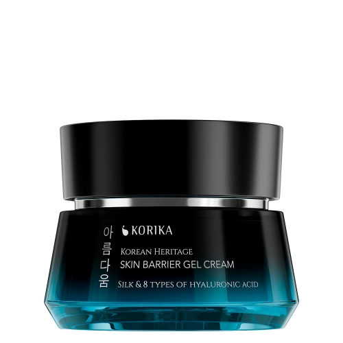KORIKA - Korean Heritage Silk & 8 Types of Hyaluronic Acid Skin Barrier Gel Cream - Nawilżający Krem-Żel do Twarzy - 50ml