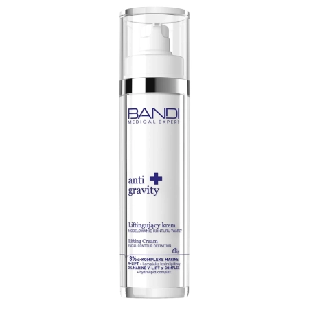 Bandi - Anti Gravity - Liftingujący Krem Modelowanie Konturu Twarzy - 50 ml 