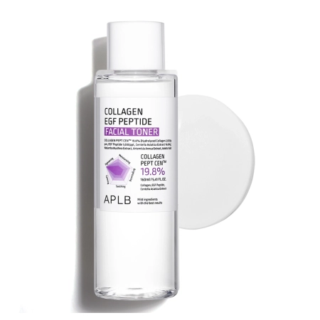 APLB - Collagen EGF Peptide Facial Toner - Nawilżająco-Ujędrniający Tonik do Twarzy - 160ml