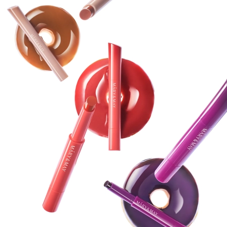 Mary&May - Blooming Glow Lip - Koloryzujący Balsam do Ust - 08 Mauve Pansy - 1,7g