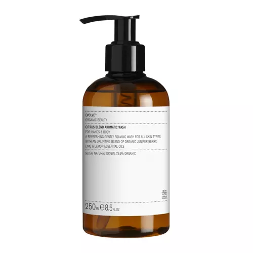 Evolve Organic Beauty - Citrus Blend Aromatic Hand&Body Wash - Łagodząco - Nawilżający Żel do Mycia Ciała i Rąk - 250ml