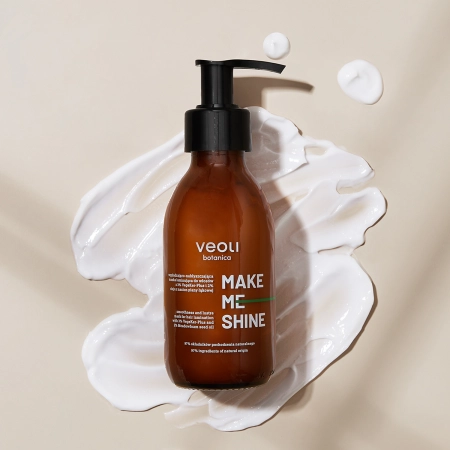 Veoli Botanica - Make Me Shine - Wygładzająco-Nabłyszczająca Maska Laminująca do Włosów - 140ml