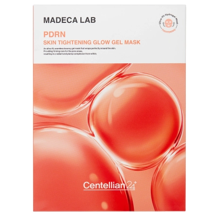 Centellian24 - PDRN Skin Tightening Glow Gel Mask - Zestaw Żelowych Masek do Twarzy z PDRN - 5x22ml