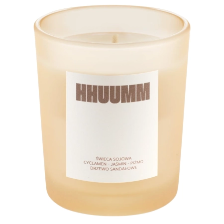 HHUUMM - Świeca Sojowa - Cyclamen, Jaśmin, Drzewo Sandałowe - 70g