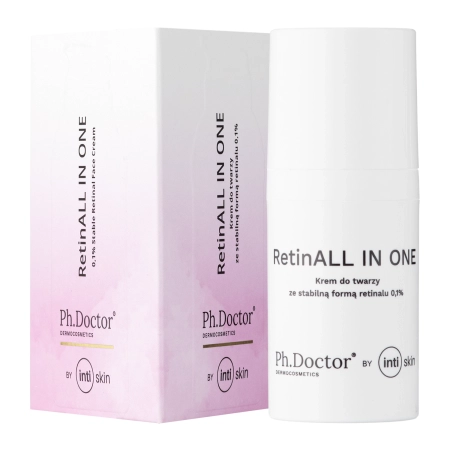 Ph.Doctor - RetinALL IN ONE - Krem do Twarzy ze Stabilną Formą Retinalu 0,1% - 30ml