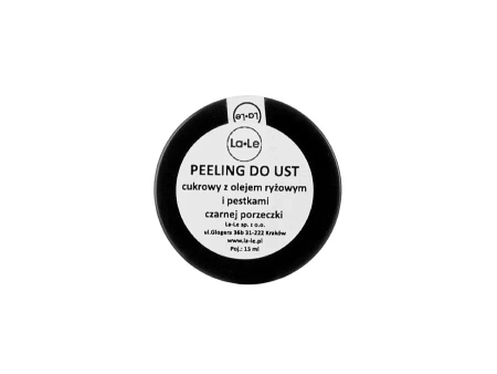 La-Le - Peeling do Ust - Czarna Porzeczka - 15ml