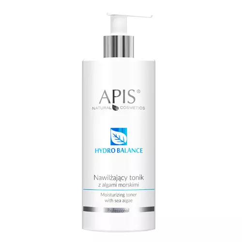 Apis - Professional - Hydro Balance - Moisturizing Toner with Sea Algae - Nawilżający Tonik z Algami Morskimi - 500ml