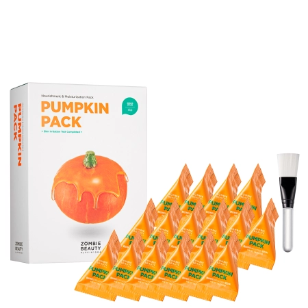SKIN1004 - Zombie Beauty Pumpkin Pack - Zestaw Odżywczych Maseczek do Twarzy - 16 szt. x 4g