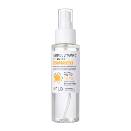 APLB - Retinol Vitamin C Vitamin E Mist Essence - Esencja w Mgiełce z Retinolem i Witaminami C i E - 105ml - OUTLET