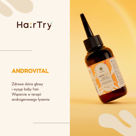HairTry - AndroVital - Peptydowa Wcierka Stymulująca Odrastanie I Wzmocnienie Włosów - 100ml