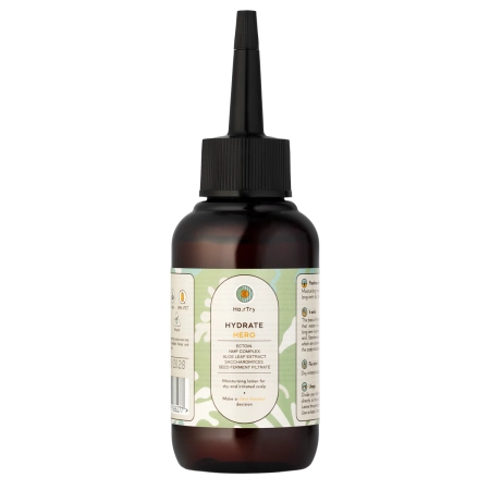 HairTry - Hydrate Hero - Nawilżająco-Kojąca Wcierka do Skóry Głowy z Kompleksem NMF i Ektoiną - 100ml