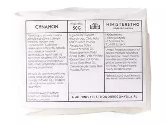 Ministerstwo Dobrego Mydła - Półkula do Kąpieli Cynamon - 50g