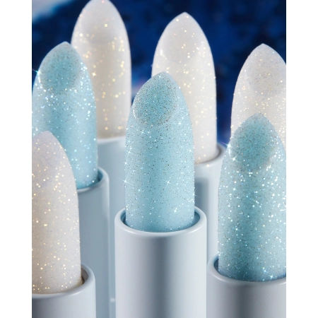 Unleashia - Glacier Vegan Lip Balm - Nawilżający Balsam do Ust z Brokatem - No.1 Snow Frost - 3,3g