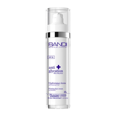 Bandi - Anti Glycation - Krem Ujędrniający o Działaniu Antyoksydacyjnym SPF 50 - 50ml