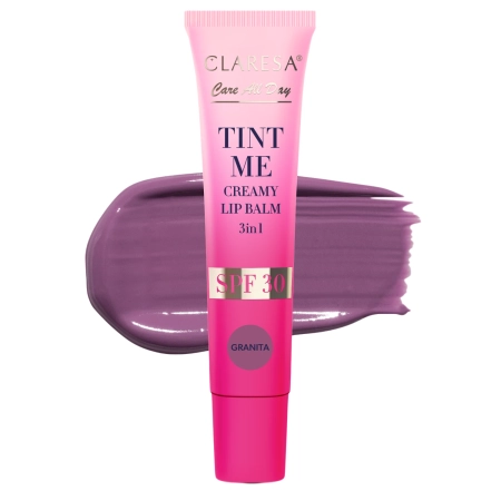 Claresa - Tint Me Creamy Lip Balm 3in1 SPF 30 - Koloryzujący Balsam Do Ust Z Filtrem SPF 30 - Granita - 12 ml
