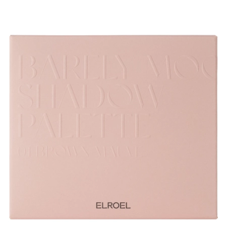 ELROEL - Barely Mood Shadow Palette - Paleta Cieni do Powiek - 01 Brown Mauve - 8,1g