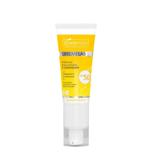 Bielenda Professional - Supremelab - Barrier Renew - Odżywczy Krem Ochronny z Ceramidami SPF 50 - 40ml