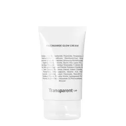 Transparent Lab - Niacinamide Glow Cream - Rozświetlający Krem z Niacynamidem - 50ml