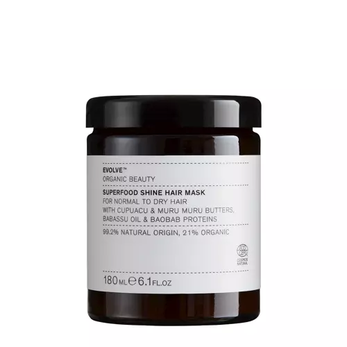 Evolve Organic Beauty - Superfood Shine Hair Mask - Odżywcza Maska do Włosów - 180ml
