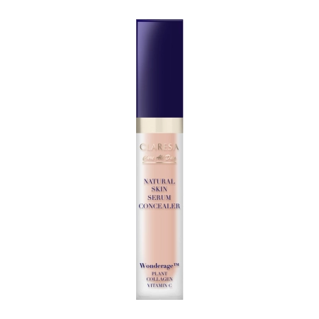 Claresa - Natural Skin Serum Concealer - Korektor-serum z Naturalnym Wykończeniem - 1P Peach - 7ml