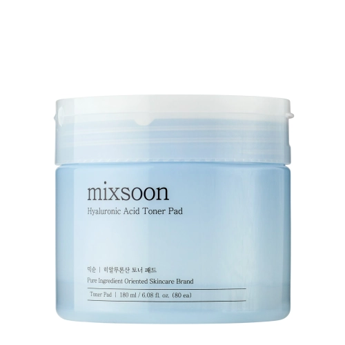 Mixsoon - Hyaluronic Acid Toner Pad - Nawilżające Płatki do Twarzy - 180ml/80szt.